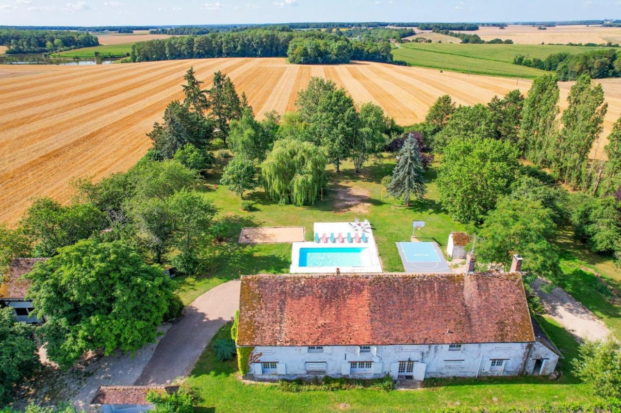 Crazy Villa Etisseaux 45 - Heated Pool - Volley Court - 1H30 Paris - 45P Saint-Maurice-sur-Aveyron Exteriér fotografie