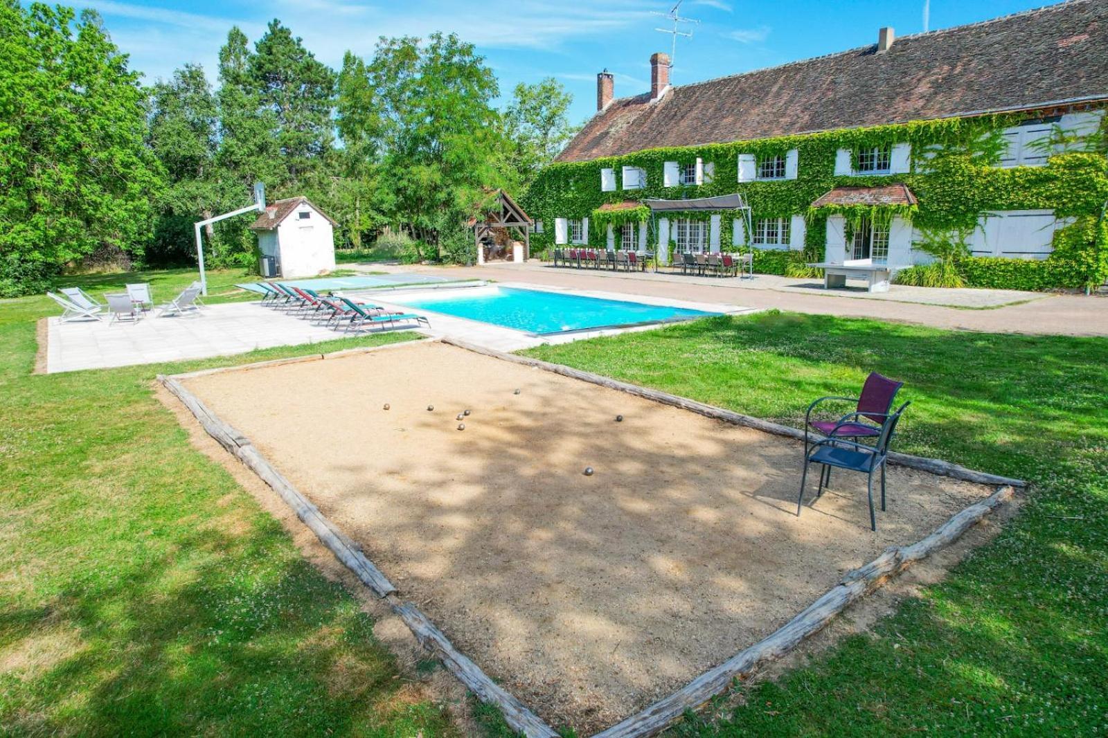 Crazy Villa Etisseaux 45 - Heated Pool - Volley Court - 1H30 Paris - 45P Saint-Maurice-sur-Aveyron Exteriér fotografie